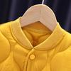 Winter Boys and Girls Cotton-Padded Clothes Two-Piece Set Baby Leisure Cotton-Padded Coat
