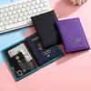 1pc Passport Holder Slim & Portable Map Essential Cruise Passport Cover for Travel PU