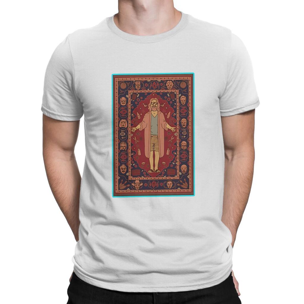 The Big Lebowski Movie His Dudeness Tshirt Graphic Men Tops Vintage Fashion Summer Polyester Clothing Harajuku T Shirt