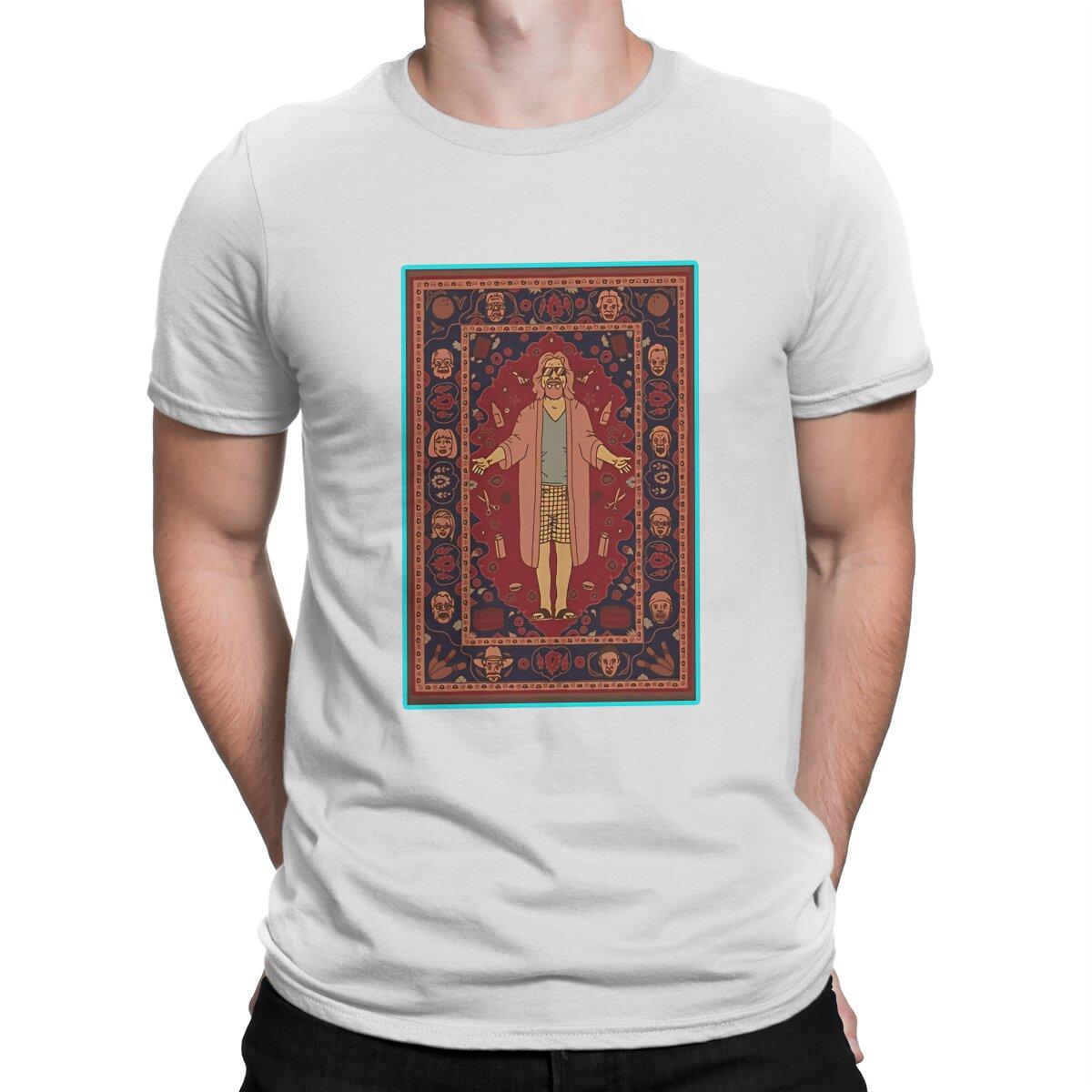 

The Big Lebowski Movie His Dudeness Tshirt Graphic Men Tops Vintage Fashion Summer Polyester Clothing Harajuku T Shirt S