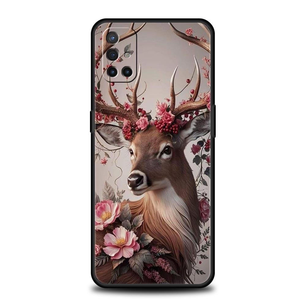 Deer Lichee Pattern Phone Case For Oneplus 13R 13 12R 11 10T 10R Nord N100 N200 N10 10 9 9R 9RT CE 3 2 Z Pro 5G Soft TPU Cover