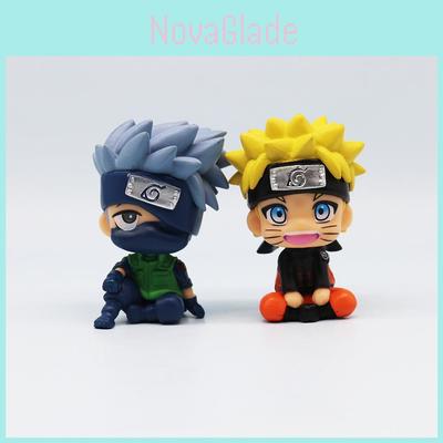 Kakashi Pvc Figurine Sitting Pose Collectors Edition Car Ornament For Fans