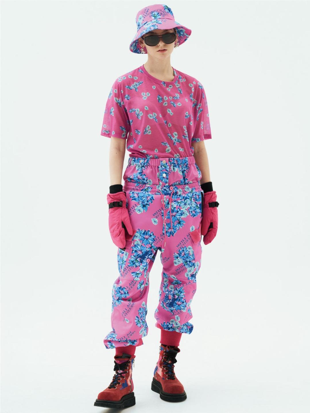 Greedius Allover Floral Print T-Shirt Xs (44)