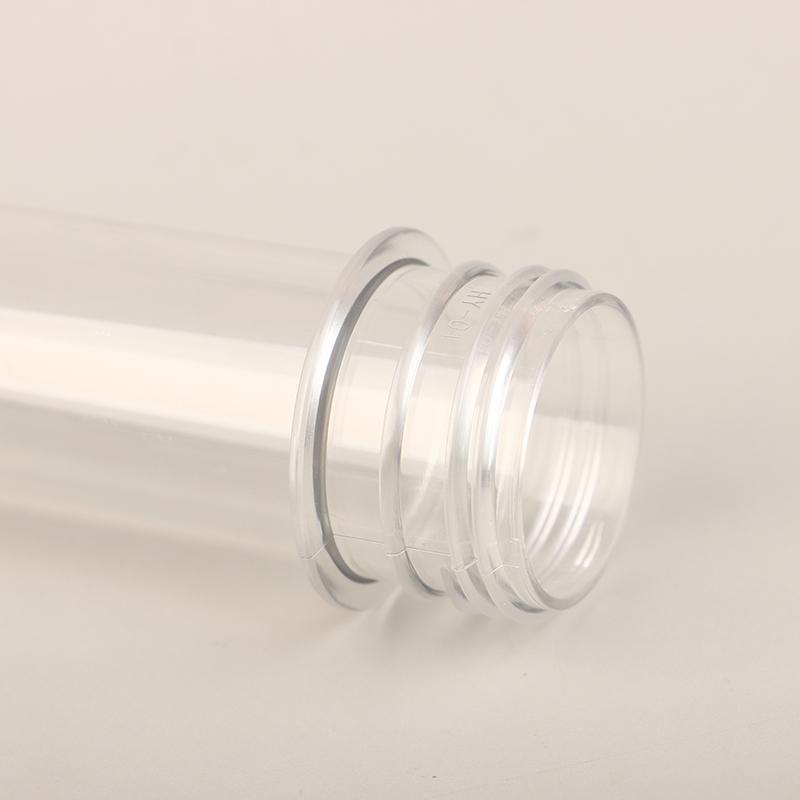 30/40/100Ml Pet Test Tube Bottle Transparent Cylindrical Plastic Refillable Bottle For Mask Candy Data Line Masking Paper