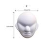 White DIY Blank Paintable Mask Blank Costume Mask DIY Full Face Mask Paintable