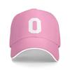 Alphabet Weiß O Sport Buchstabe O Baseballkappe Strand Marke Unisex Kappe Unisex Damen