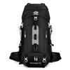 60L Outdoor-Bergsteigertasche mit großer Kapazität Hochwertiges Nylon Wasserdicht Verschleißfest Wandertourentasche Unisex Reise Camping Sportrucksack