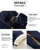 Women's Plus Size Long Velvet Padded Parka - Thick, Warm, Plush Winter Windbreaker