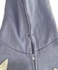 Sudadera con capucha y cremallera para Sk8Er Rock Star Napping ((Azul Crepúsculo))