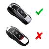 Carbon Pattern Plastic Shell For Porsche Panamera Taycan Cayenne Gen2 Smart Key