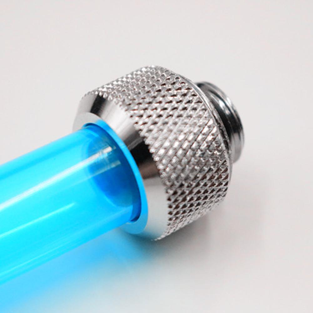 5PCS Anti Off Type Computer Water Cooling Hard Tube Two Touch Fitting Electric Connector