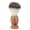 Natural Badger Hair Men's Shaving Brush Barber Salon Men Facial Beard Cleaning Appliance Shave Tool Razor Brush with Wood Handle