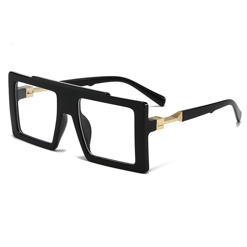 New European American Retro Square Unisex Trendy Fashion Street Style Sunglasses