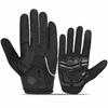 INBIKE Fahrradhandschuhe Touchscreen Fahrradsport Handschuhe Stoßfest MTB Vollfinger Bike Rennradhandschuh für Biker Herren mit Handflächenpolster