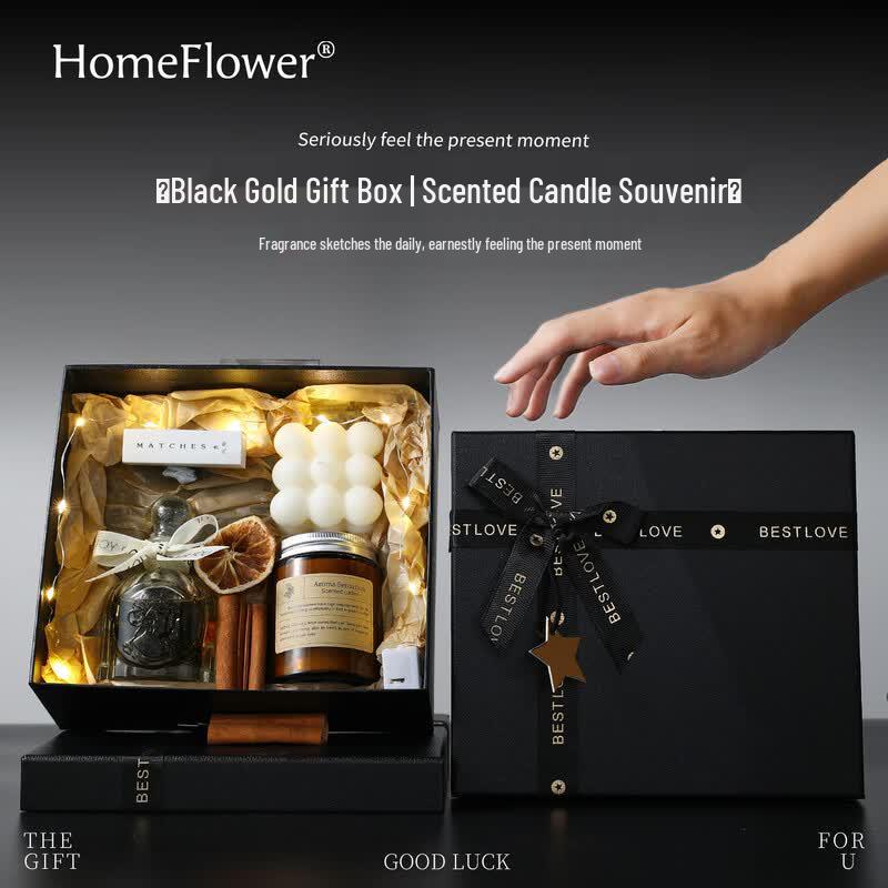 HomeFlower Fruity Flameless Scented Candle Gift Set