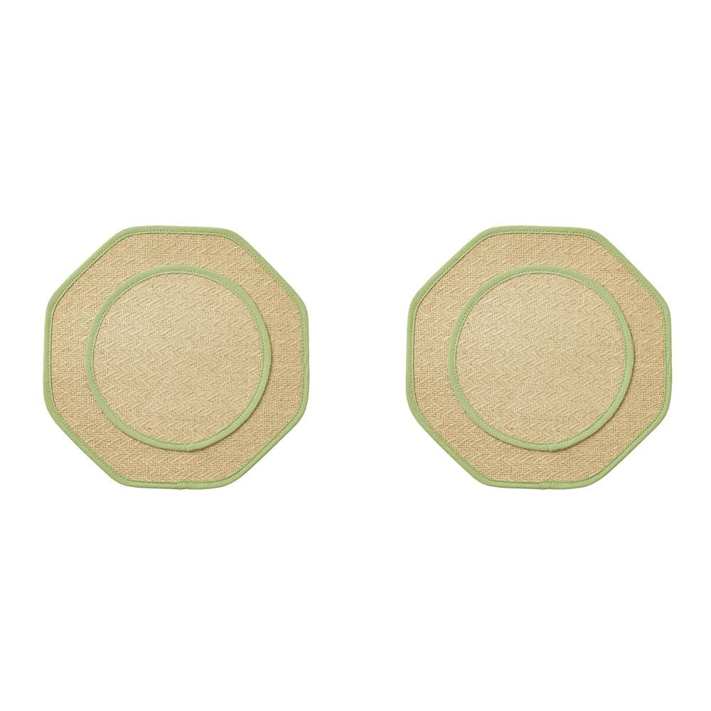 2Pcs Protective Table Placemat Linen Kitchen Mats Vintage Table Mats  Dining Tables