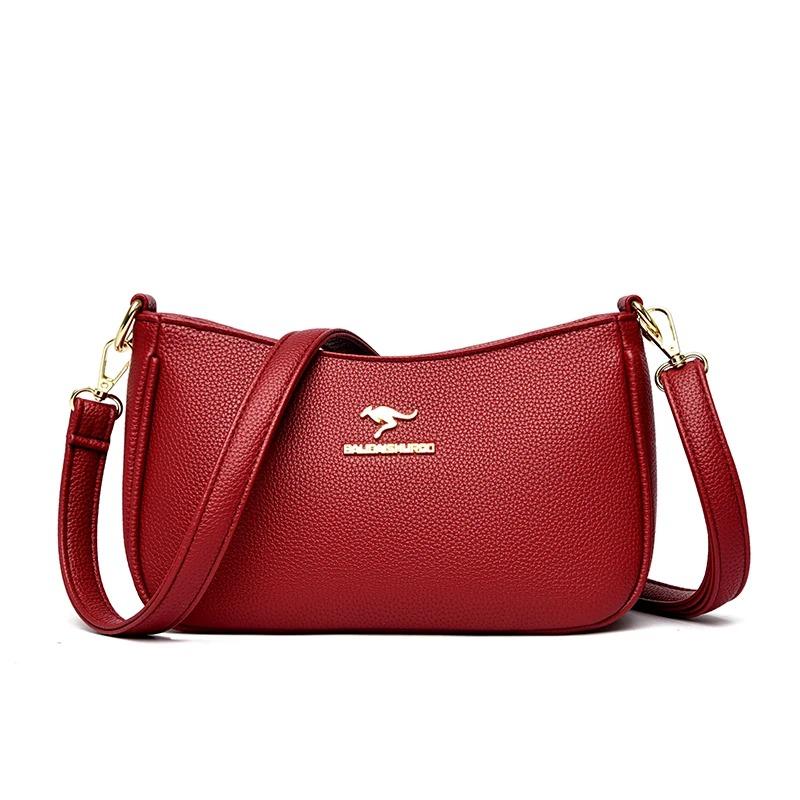 Women's Retro Shoulder Bag, Simple Crossbody Bag, Solid Color Shoulder Bag Suitable for Daily Use, Commuting, and Shopping