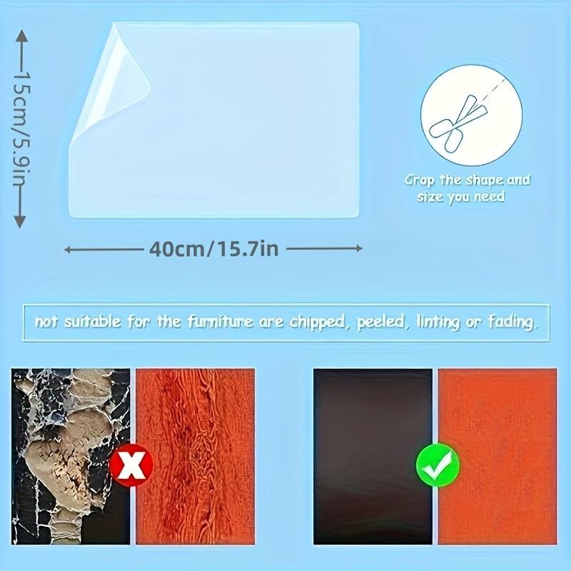 PVC Transparent Anti-cat Scratching Stickers Self-adhesive Anti-cat Scratching Mat Sofa Protection Sticker Scratch Guard Mat