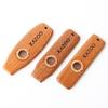 Retro Mahogany Wood Kazoo Flute Musical Instrument Guitar Accompany Kazoo Flute