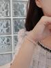 Rita Monica Pink Purple Sea Bead Bracelet