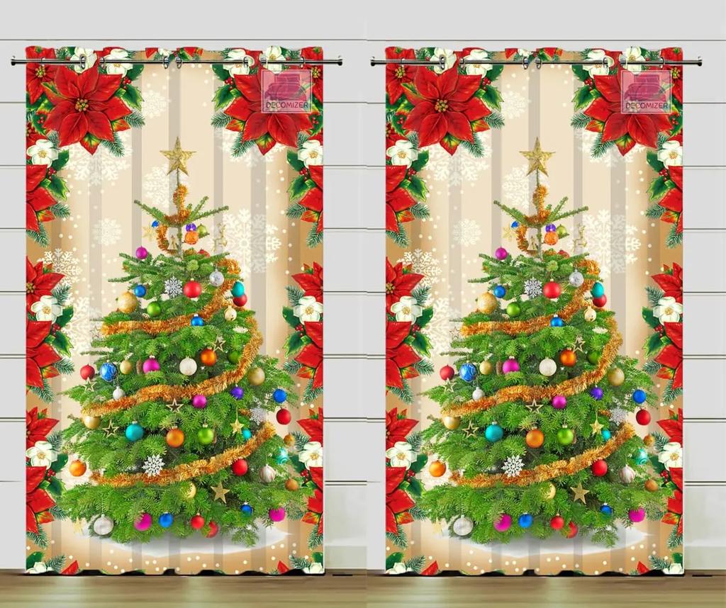 Colored Pencil Cartoon Curtains, Thin Window Curtain for Living Room, Bedroom Decor, Free Shipping, 2 Pieces