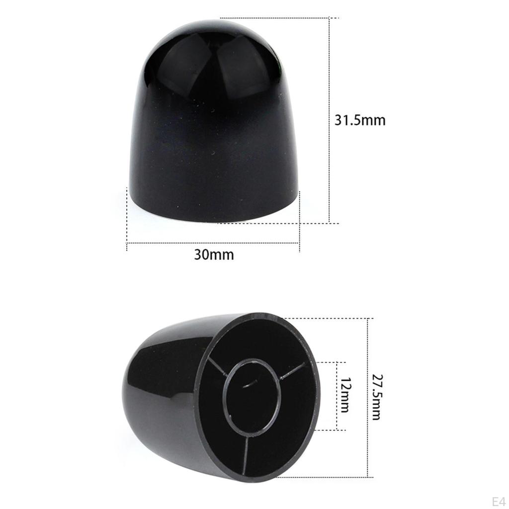 8 Pieces Toilet Bolt Caps Bathroom Accessories Lightweight Easy To Install Practical Screw