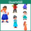 Disney Encanto PVC-Puppe Kollektion Figuren Für Kinder Set von 6 Madrigal Charakter Spielzeug Mit Zubehör