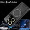 For Realme C55 Luxury Bracket Shockproof Armor Case For Realme C53 C55 C75 Silicone Bumper Hard PC Cover Coque For Realme C75 4G