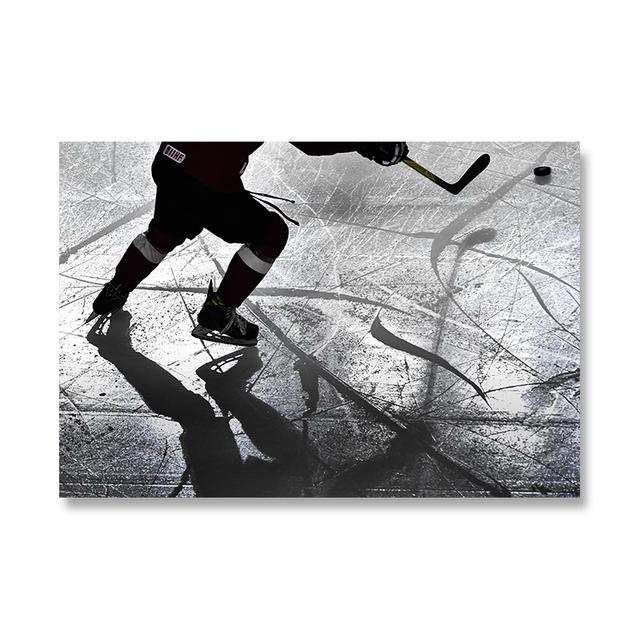 Modern Sports Hocky Canvas Painting Wall Art Field Hockey Wall Pictures Gym Posters and Prints for Living Room Home Decoration