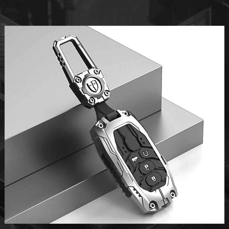 Zinc Alloy Car Remote Key Case Cover Shell Fob for Honda Vezel City Civic Jazz BRV BR-V HRV Protector Keychain Car Accessories