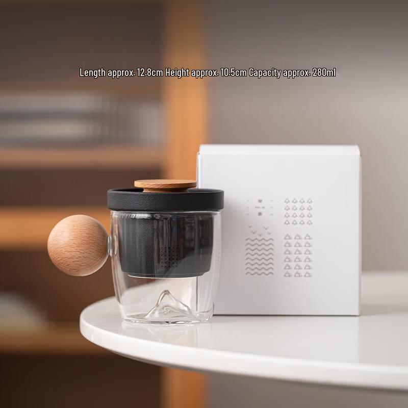 

OLOEY Portable Glass Water Bottle
