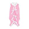 Pet Clothing AntiLicking Sleeveless Cat Recovery Garment with Tie Closures Safeguarding