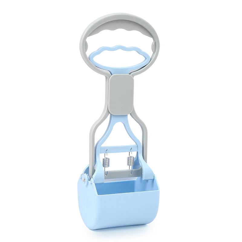 Pet Dog foldable Pooper Scooper Portable Outdoor Cleaner Garbage Picker Poop Collector Dog Jaw Clamp Convenient Cleaning Tools