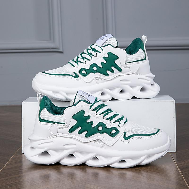 TUINANLE Кроссовки Женские Сетчатые Разноцветные Лоскутные Толстая Подошва Женская Досуг