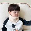 Soft Kids Scarf Velvet Thick Neckerchief Cute Neck Warmer  Winter