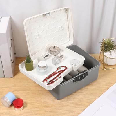 Digital Password Lock Safe Box Medicine Locking Box Portable Passport Files Cash Jewelry Privacy Security Organizer Case