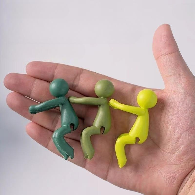 Support pour plantes Buddy – Clip de support pour plantes en plastique créatif et adorable pour hydroponie, support pour bord de tasse et support pour plantes décoratif