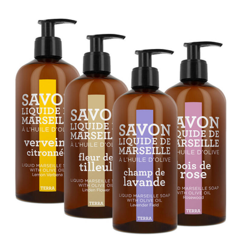 Terra Liquid Soap 500ml (4 scents) Rosewood