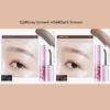 Eyebrow Cream Waterproof Sweatproof Not Smudge Long Lasting Hair-Styling Eyebrow Plaster Eyebrow Powder Stereo Wild Flat Eyebrow Nature Brown