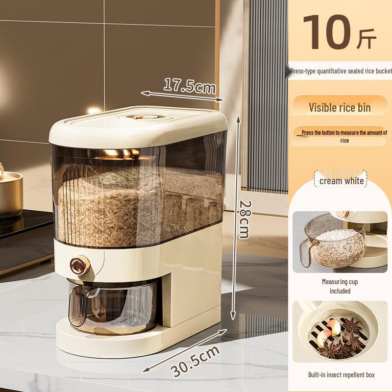 Insekten- und feuchtigkeitsdichte Aufbewahrungsbox für Reis und Mehl