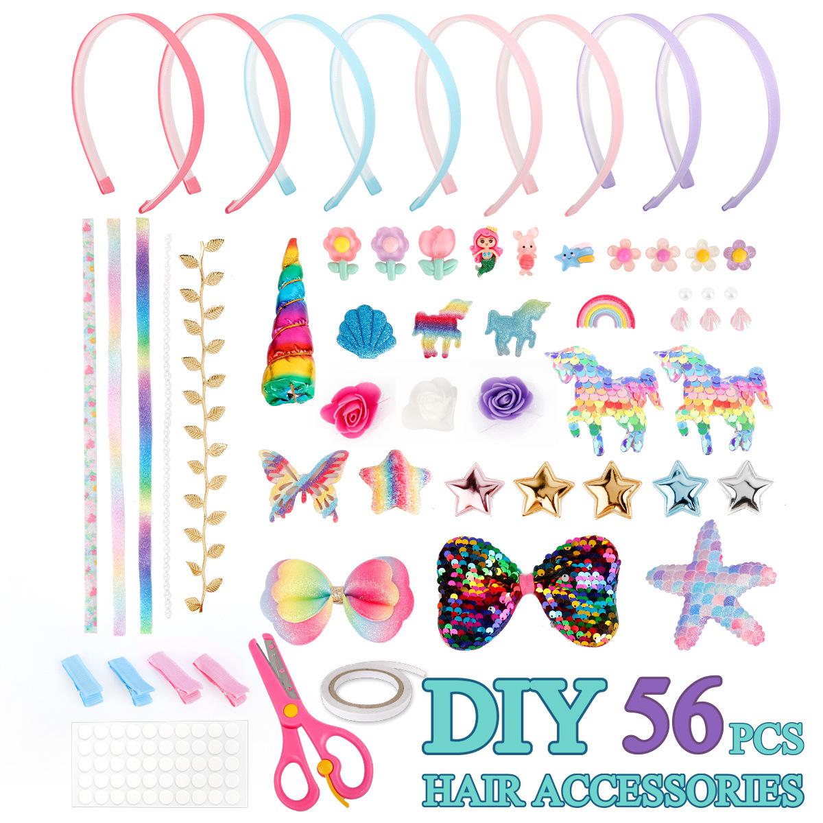 

Набор для творчества «Сделай сам» для девочек - Украшения ручной работы и развивающие игрушки