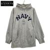 Champion 90's Gray US Navy River Weave Parka with Embroidered Tag Tops XL grayUsed