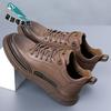 Men's shoes 2025 autumn new trend board shoes men's leather shoes outdoor tooling sports shoes
