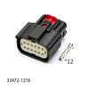 12-Pin Molex Male & Female Connector for Automotive Taillight & Turn Signal Systems, 47725-6010 / 33472-1216