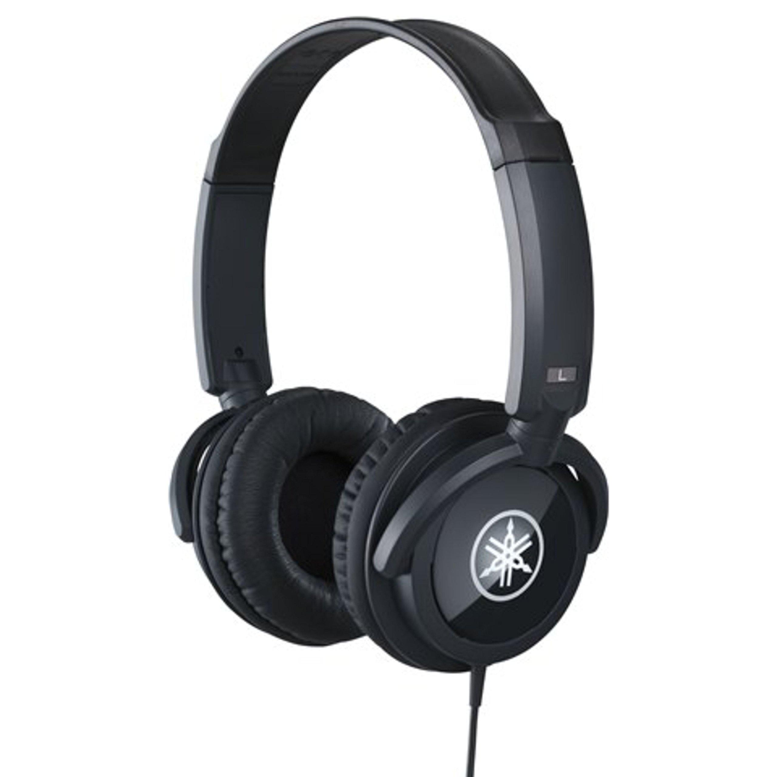 

Yamaha Features powerful sound and rich and a comfortable fit for extended Includes a stereo adapter HPH-100B headphones, black. tone, use. plug. чорний
