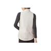 Nike Gilet Imbottito Casual con Collo Alto e Design con Zip Diagonale da Donna Gilet Bianco FB7607-110