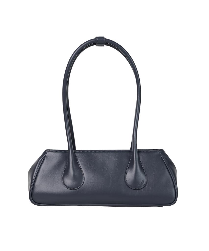 Ames-Worldwide Lungo Baguette Bag Greyish Navy (Am2Esuab49A)