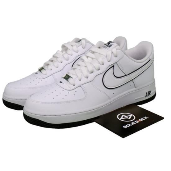 

Nike Air Force 1 07 Low White Black - DV0788-103 EU 38.5 белый