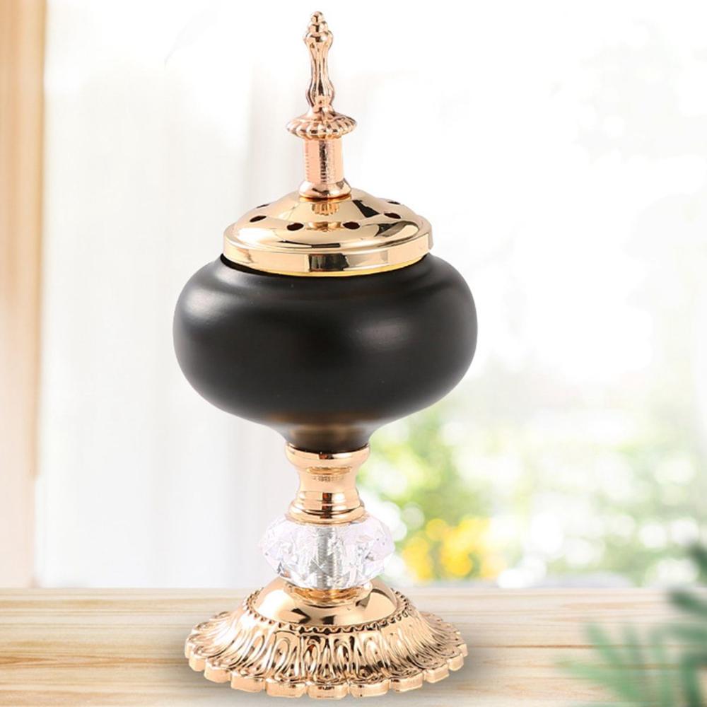 Fragrance Desktop Retro Iron Art Vintage Censer Rack Incesence Stick Holder Ornament Incense Holder