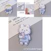 Stylish Kawaii Brooches With Dog Rabbit Cow Designs For Trendy Apparel